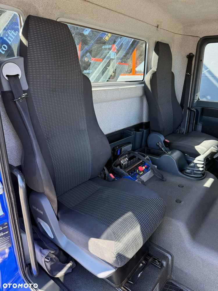 MAN TGM TGL TGS 18.250 // wywrotka // skrzynia // HDS HMF z pilotem // 4x2 // budowlanka // kiper wywrot żuraw dzwig kran crane - 37