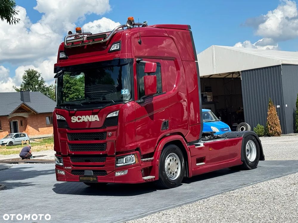 Scania R 450 / ACC / CAŁA NA PODUCHACH  / RETARDER / DUŻA NAVI / VIRTUAL KOKPIT / Z NIEMIEC - 39