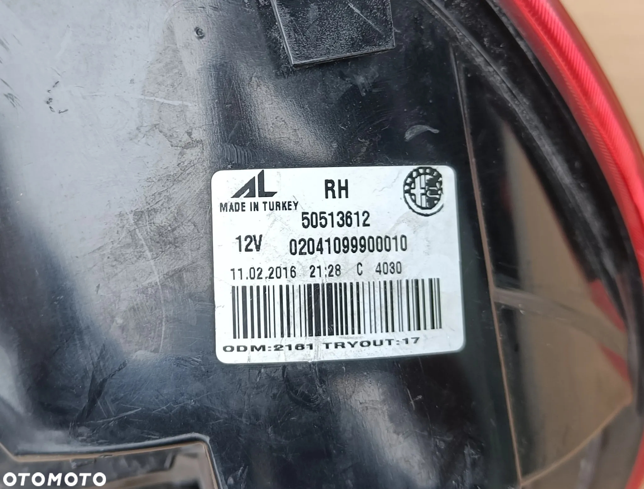 ALFA ROMEO GIULIETTA LED LAMPA PRAWA TYŁ - 5
