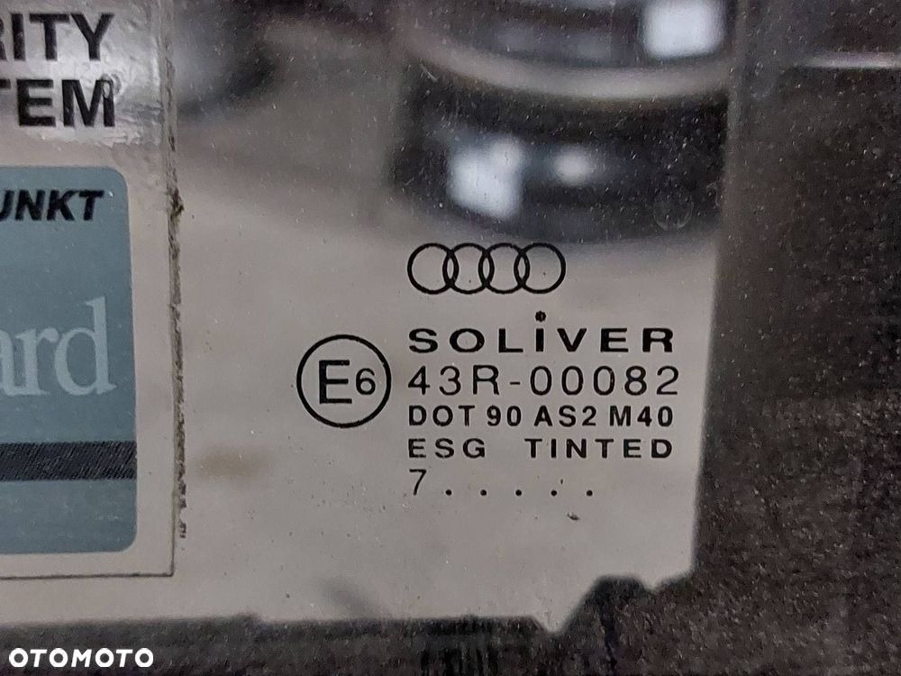MECHANIZM PODNOŚNIK SZYBY LEWY PRZÓD ELEKTRYCZNY AUDI A3 8L 3D - 7