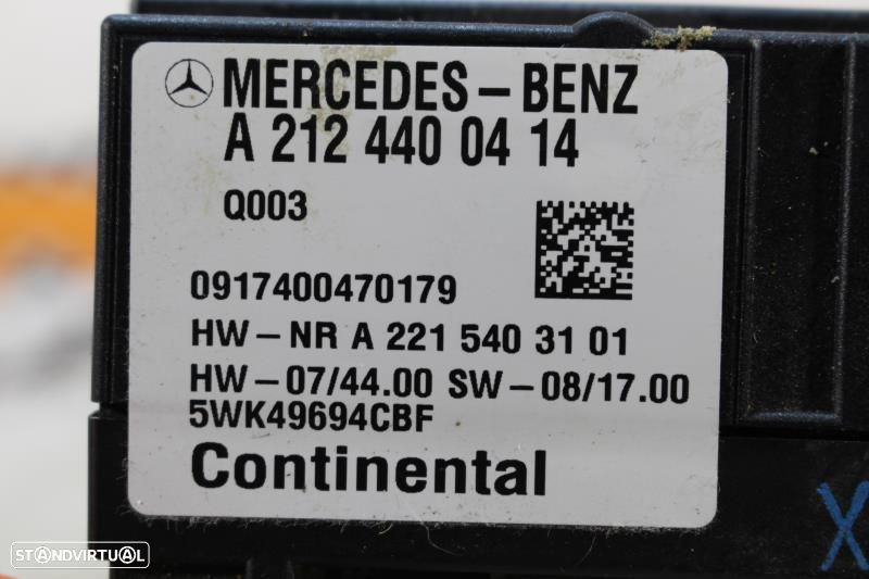 Módulo Eletrónico Mercedes-Benz E-Class Coupé (C207)  A2124400414 / 5W - 2