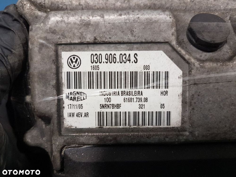 VOLKSWAGEN FOX II 1.4 BENZYNA STEROWNIK SILNIKA 030.906.034.S BKR - 2