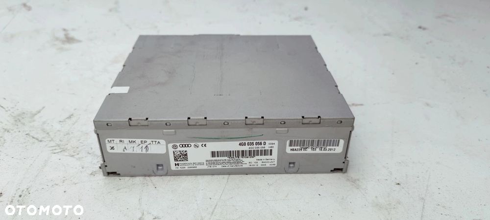 TUNER RADIOWY MODUŁ RADIA AUDI A1 8X A7 A6 A5 4G0035053A - 2