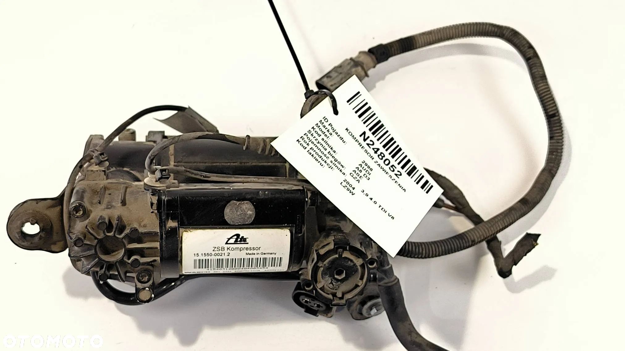 Kompresor zawieszenia 15155000212 Audi A8 D3 - 1