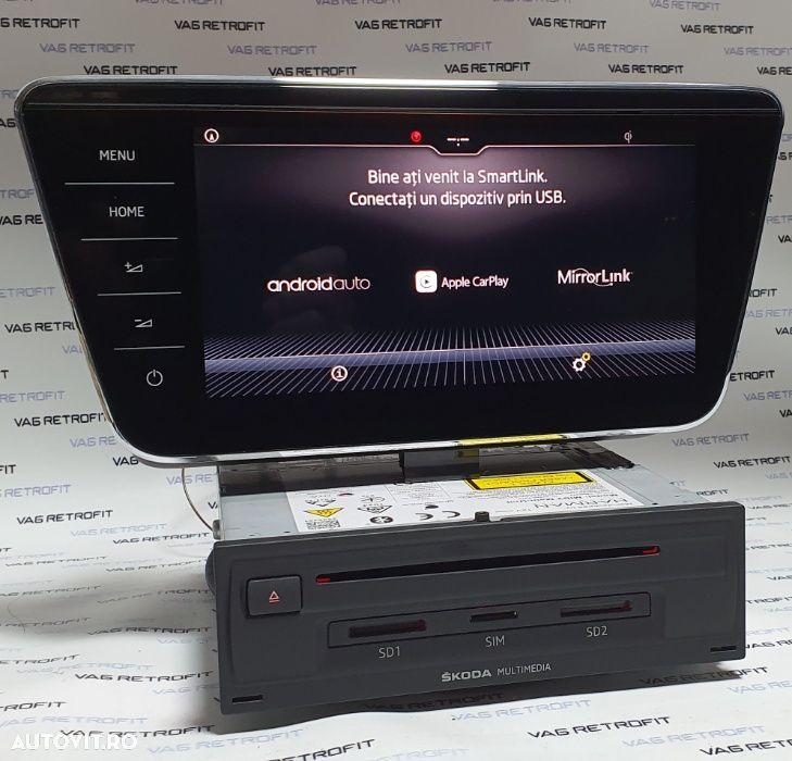 Navigatie SKODA Superb COLUMBUS MIB 2.5 Display 9 Skoda SUPERB 3 - 5