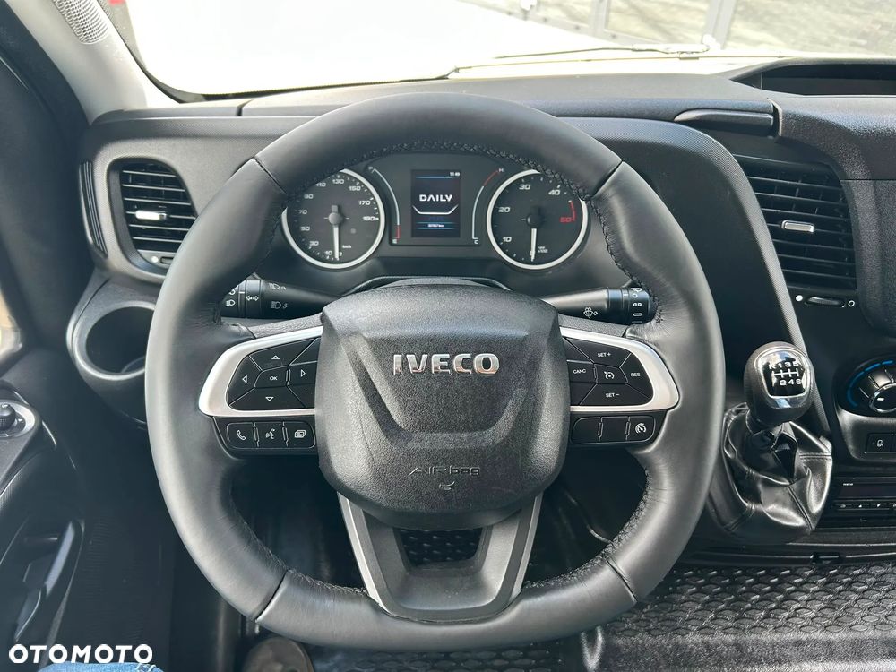 Iveco Daily 50C16 35C16 3.0 HPI Kontener 10 palet + winda 750kg + drzwi boczne **KLIMA**Serwis**Sprowadzony**2021R** - 14