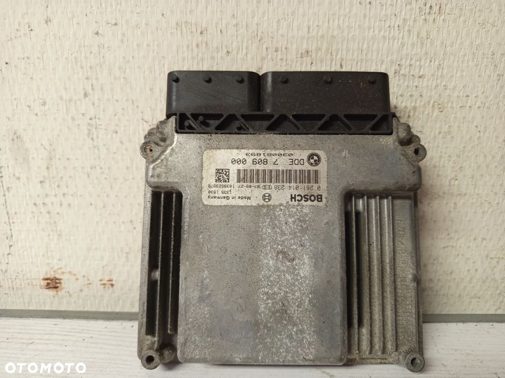 BMW 5 E60 E61 2008 Sterownik SILNIKA Moduł ECU 0281014238 - 1