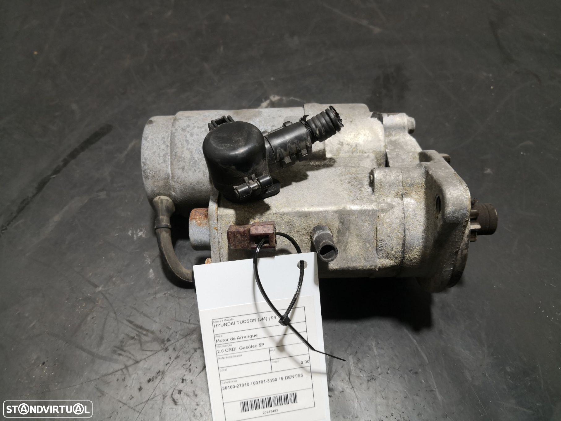 Motor De Arranque Hyundai Tucson (Jm) - 1