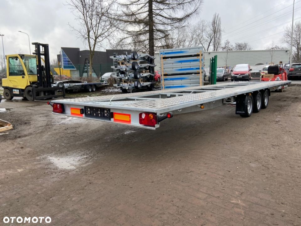 Niewiadów Laweta Boro Indianapolis 8.5x2.1 dwa auta 3 osie koła 195r13c  Częstochowa od ręki - 7