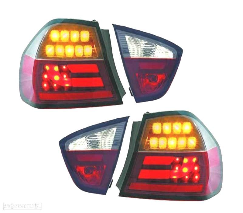 PILOTOS BMW E90 05-08 LED FUMADO - 1