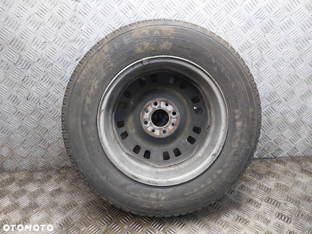ORGANIZER WKŁAD BAGAŻNIKA LEWAREK + ZAPAS 4x98 5Jx13 ET45 FIAT PANDA II - 10