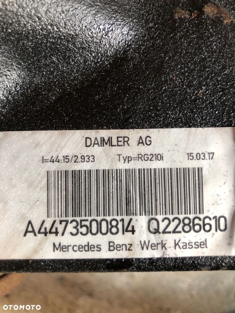 DYFER MOST MERCEDES VITO VIANO 447 2.0 2.2 CDI 41;15 44;15  gwa!!!! - 4