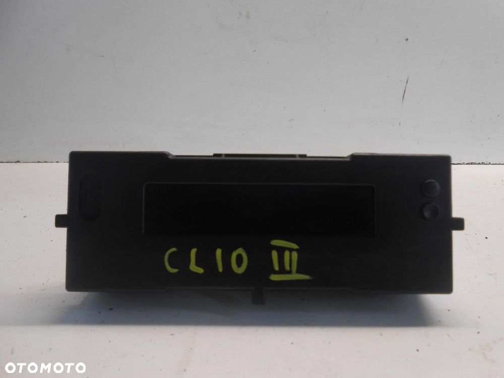 zegar wyświetlacz renault clio iii 8200307273 # - 1