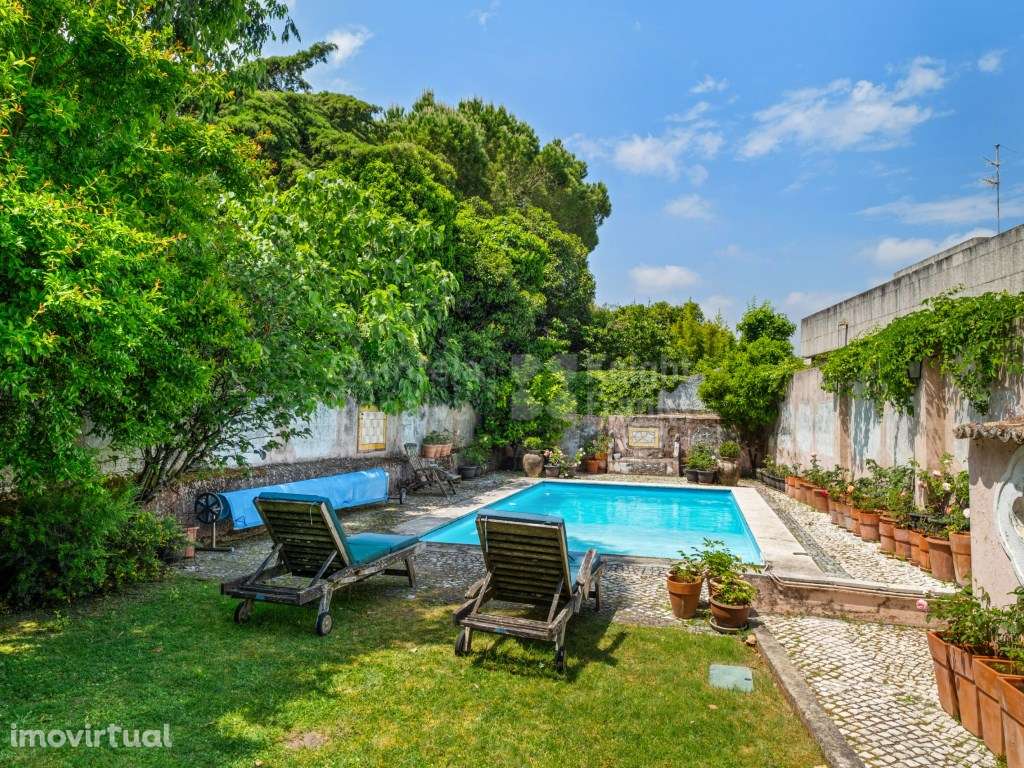 Casa senhorial com jardim e piscina no Paço do Lumiar, Lisboa - Grande imagem: 3/40