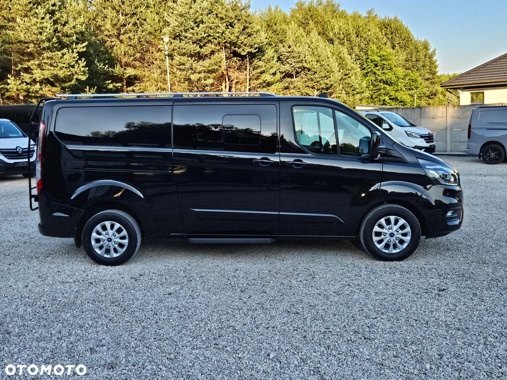 Ford TRANSIT CUSTOM L2H1 Long Brygadowy 5-os WINDA Max WERSJA XENONY SalonPL FV23% - 12