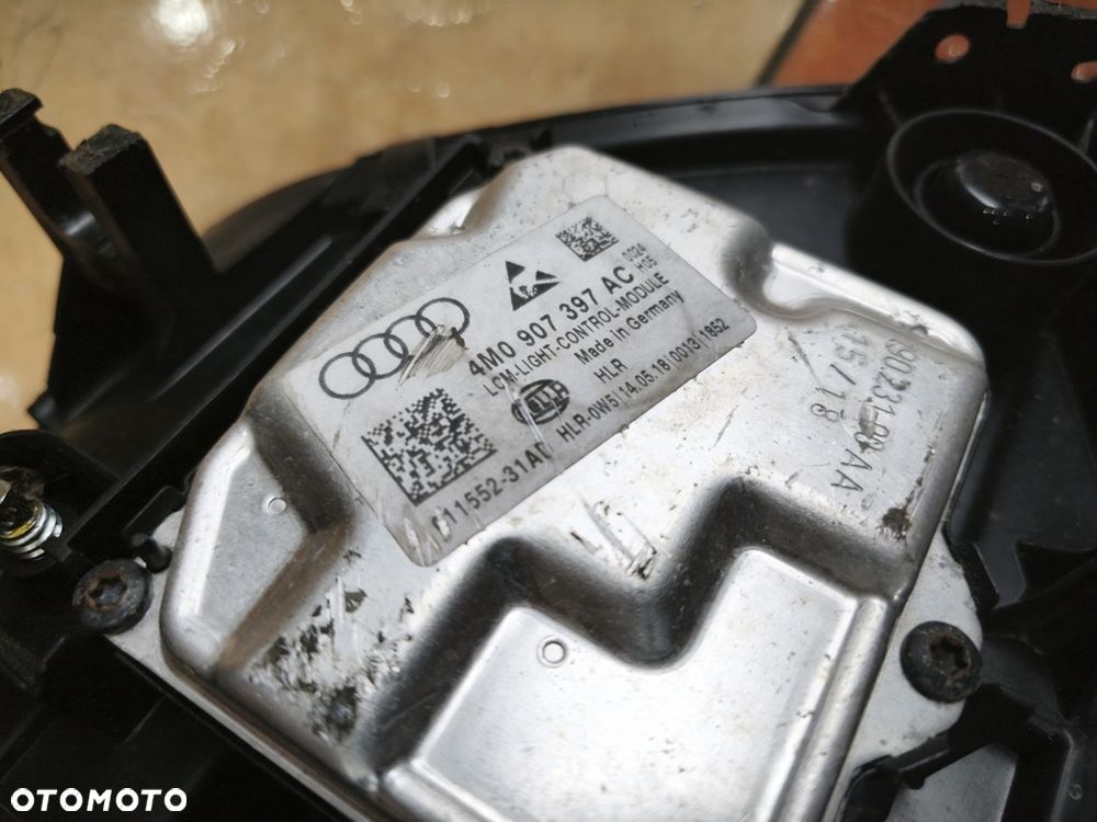 AUDI A4 B9 18r LAMPA FULL LED PRAWY PRZÓD PRZEDNIA TYC USA - 11