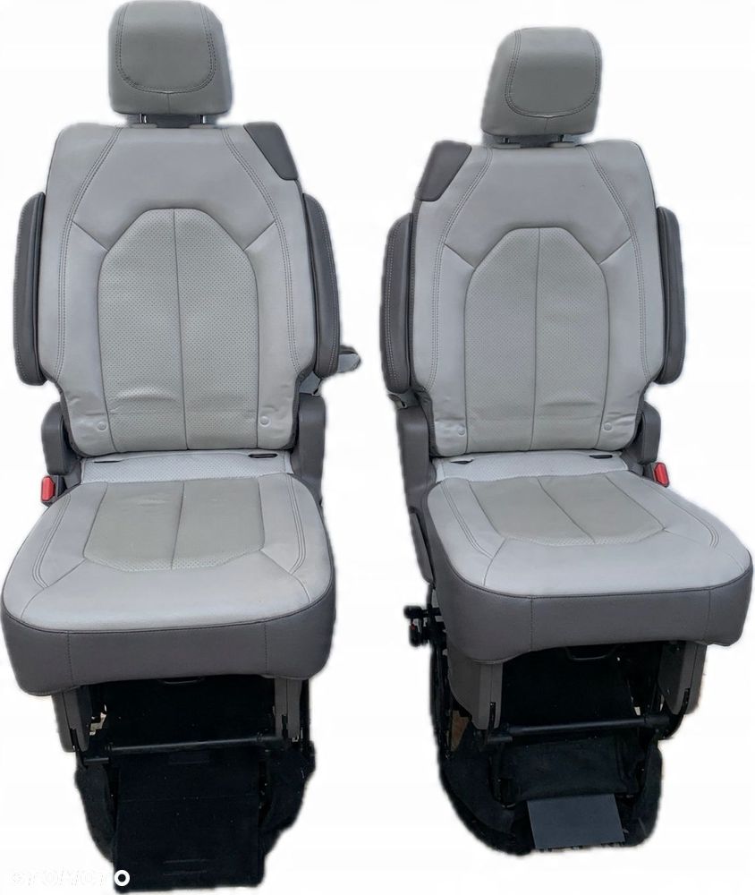 U7 CHRYSLER PACIFICA II 16- FOTEL PRAWY TYŁ II RZĄD SKÓRA - 12