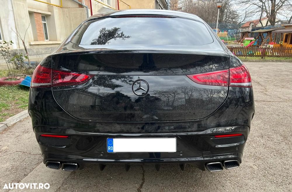 Difuzor bara spate 63 AMG GLE Coupe C167 compatibil cu Mercedes (2020+) Black Design - 8