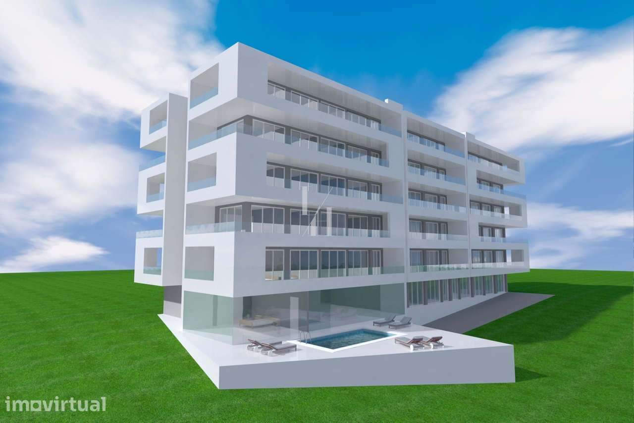 Terreno para prédio de 5 andares com 28 apartamentos em Loulé - Grande imagem: 4/11
