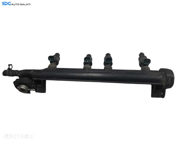 Rampa Presiune Benzina cu Injector Injectoare Volkswagen Bora 1.6 Benzina AKL AEH BFQ AVU APF 1998 - 2005 Cod 06A133317A 037906031AL [N0714]