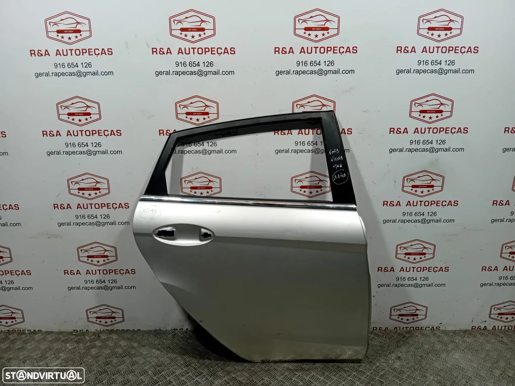 Porta Trás Traseira Direita Ford Fiesta MK6 VI Original - 1