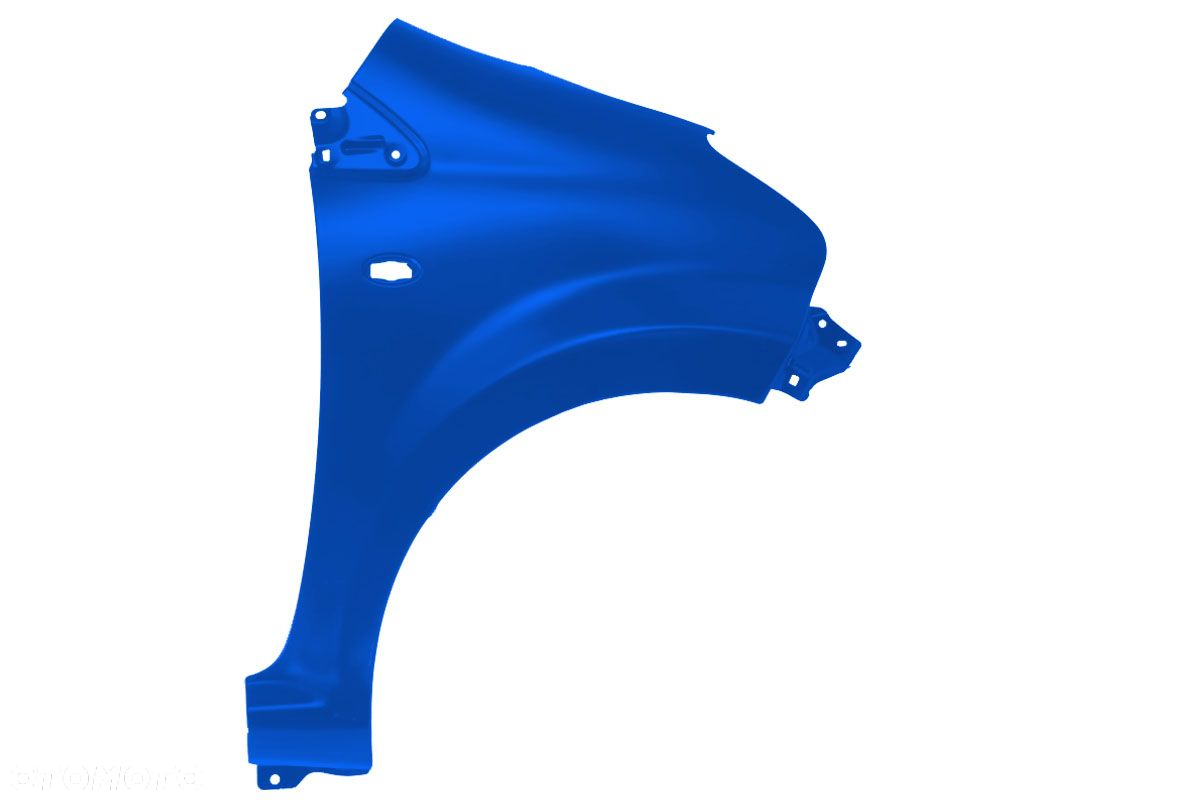 BLU Błotnik TOYOTA AYGO I 8U7 prawy niebieski 05-14 przód BlueMetallic DolomitBlau - 2