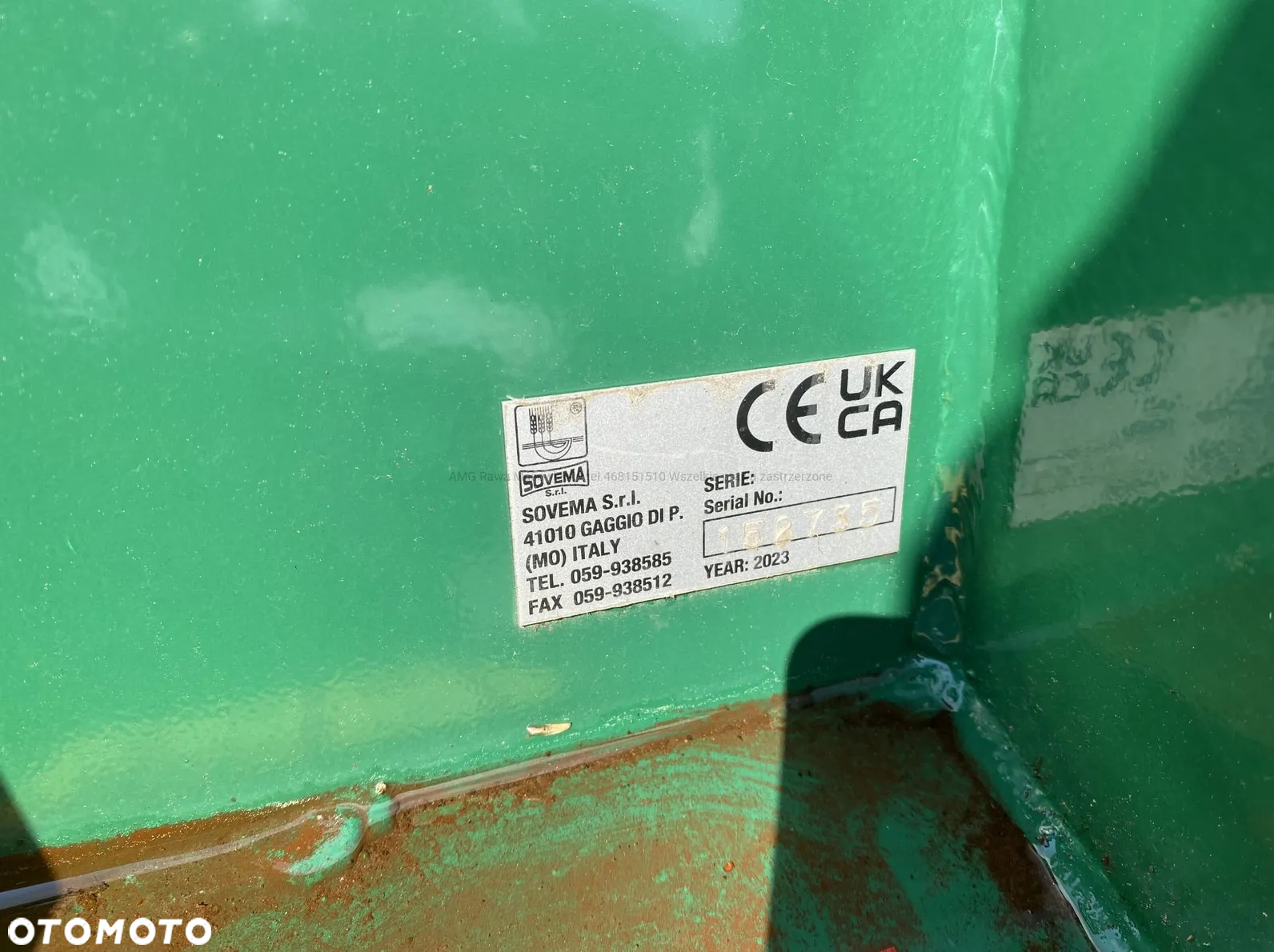 Inny SOVEMA TRIS-H 120 - 5