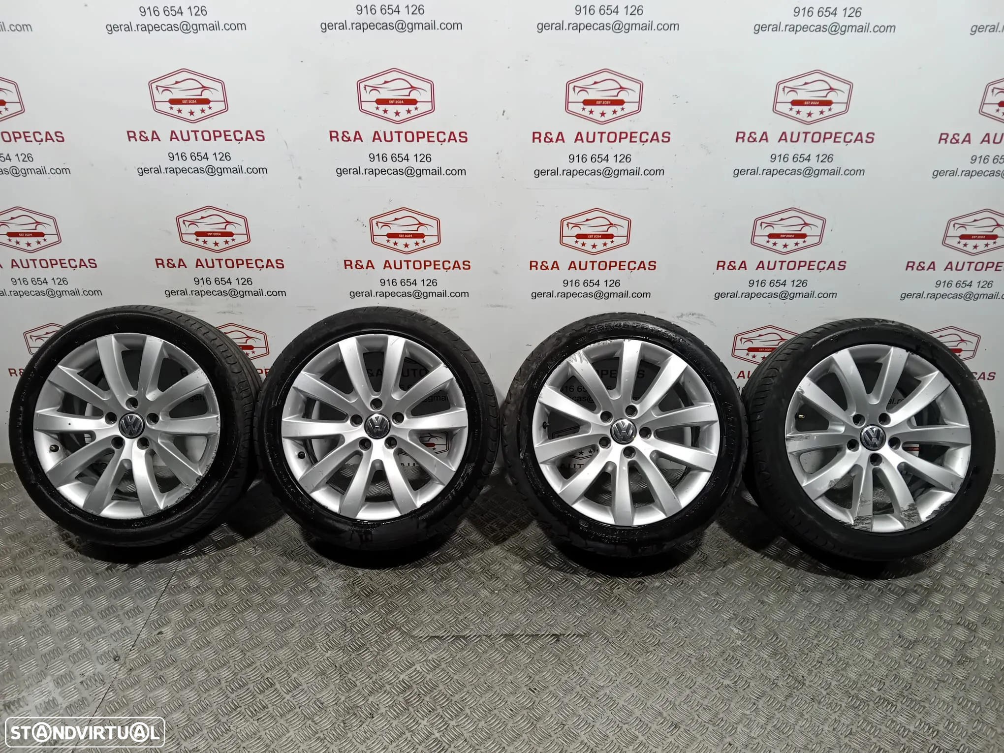 Jantes Vw Originais R17 Sirocco - 5