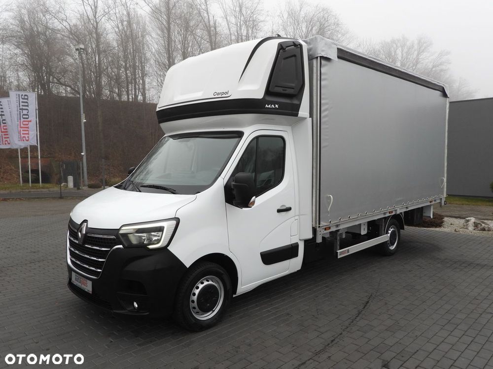 Renault MASTER PLANDEKA 10 PALET WEBASTO TEMPOMAT PNEUMATYKA KLIMATYZACJA  165KM - 19