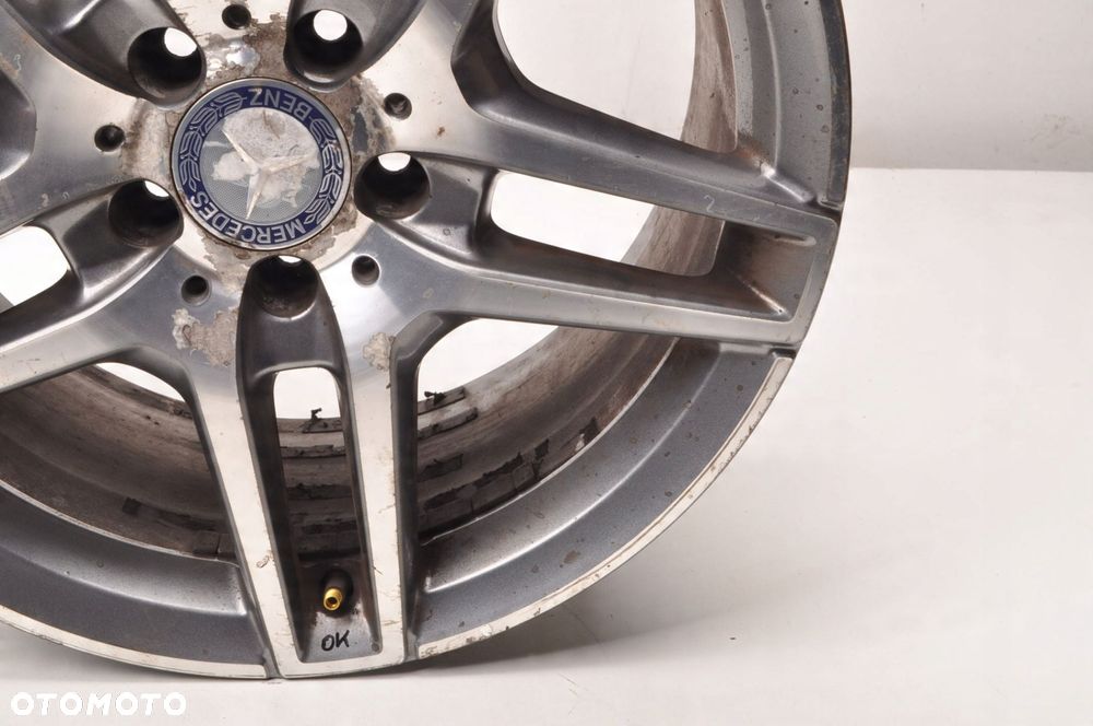 MERCEDES W212 W218 AMG FELGA ALUMINIOWA R18" 9J 5X112 ET54 A2124010400 - 2