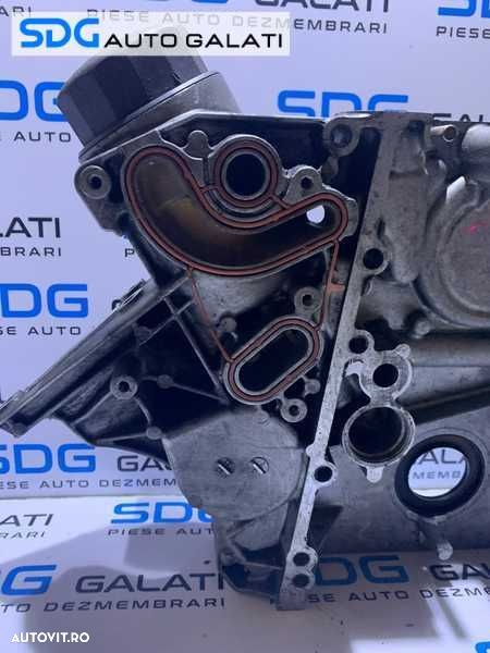 Capac Vibrochen Arbore Cotit Distributie Motor cu Suport Filtru Ulei Mercedes Sprinter 2.2 CDI 1996 - 2006 Cod R6460150602 [M8614] - 7