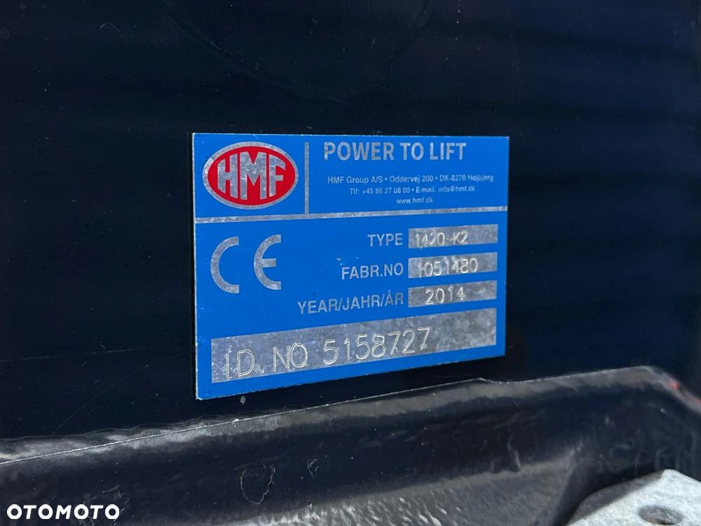 MAN TGM TGL TGS 26.360 skrzynia z żurawiem // HMF 1420 K2 dzwig kran crane - 20