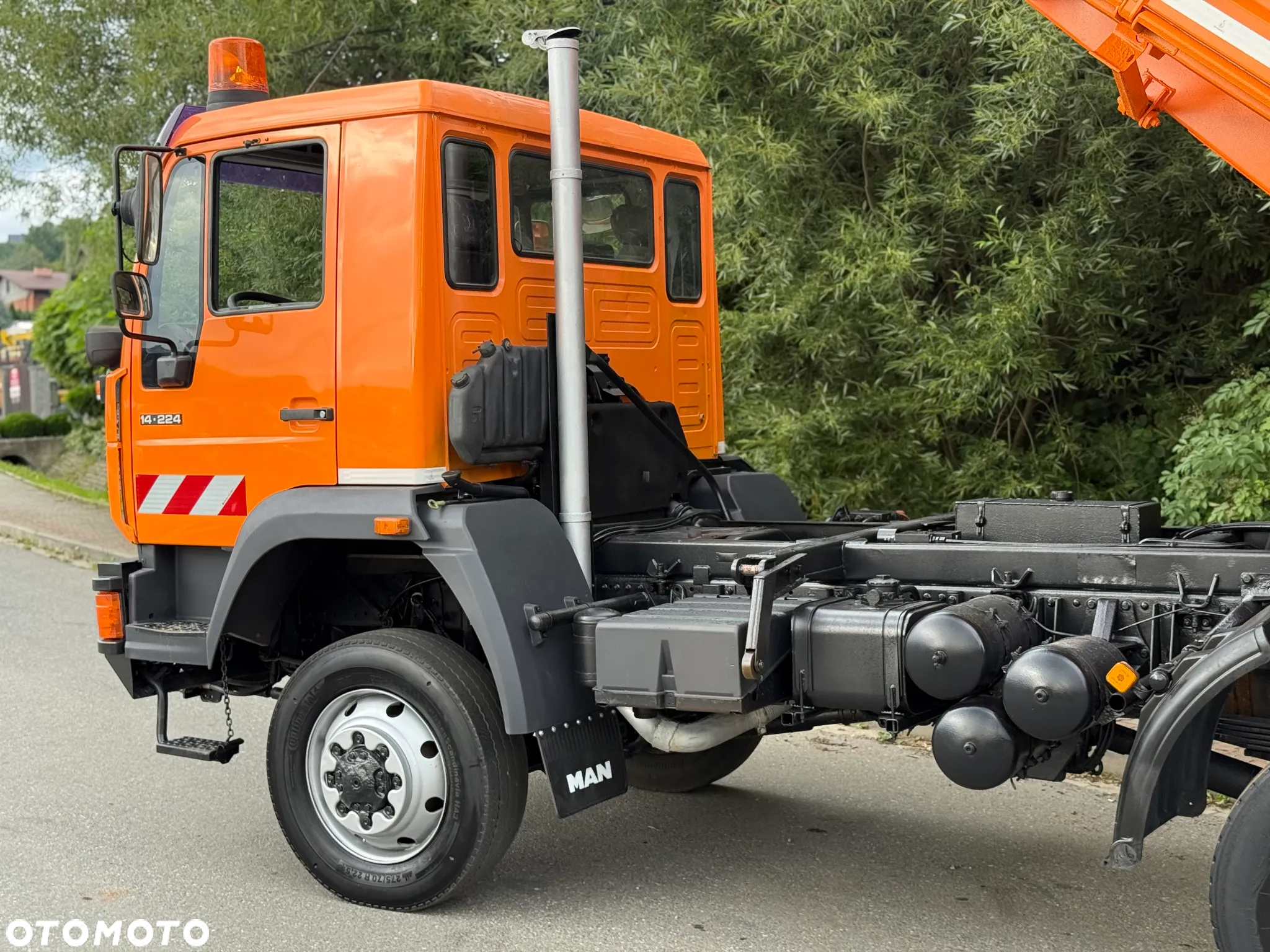 MAN * MAN 14-220 * Kiper Wywrotka Meiller * 4x4 * Zimowe Utrzymanie * Unimog * - 28
