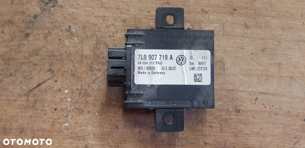 VW TOUAREG STEROWNIK MODUŁ ALARMU 7L0907719A - 1