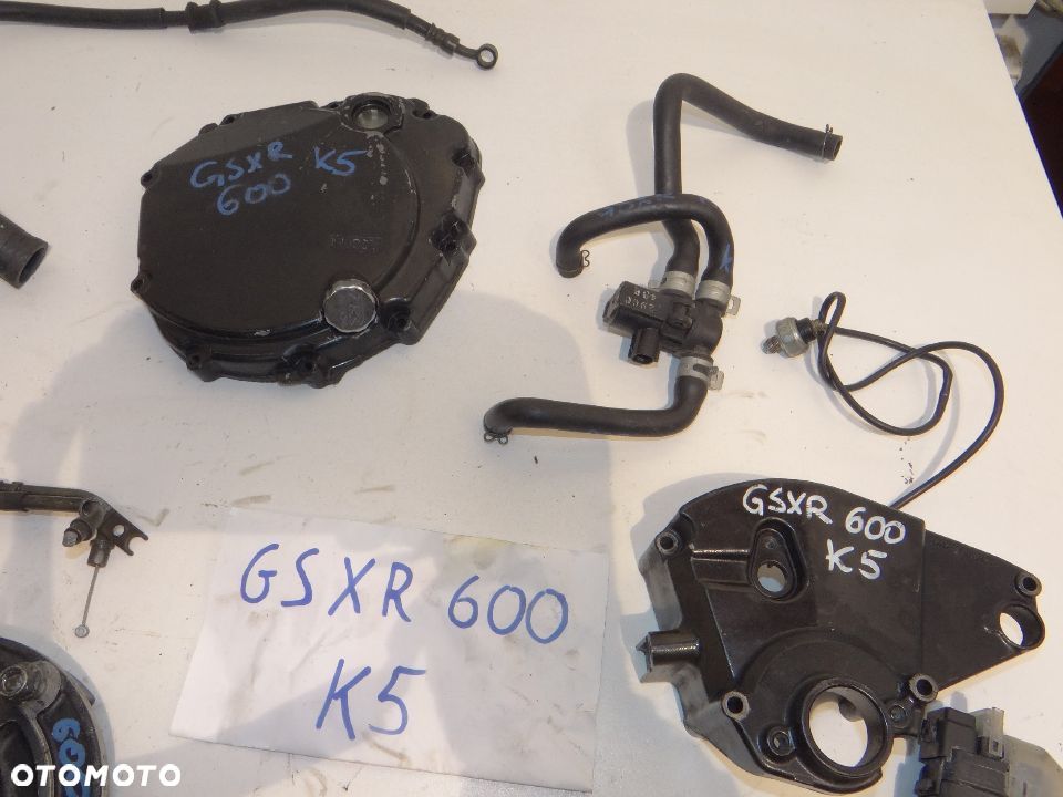 GSXR 600 K4 K5 koło magnesowe oska czujnik luzu przewód zębatka pokrywa kołyska R125 - 9