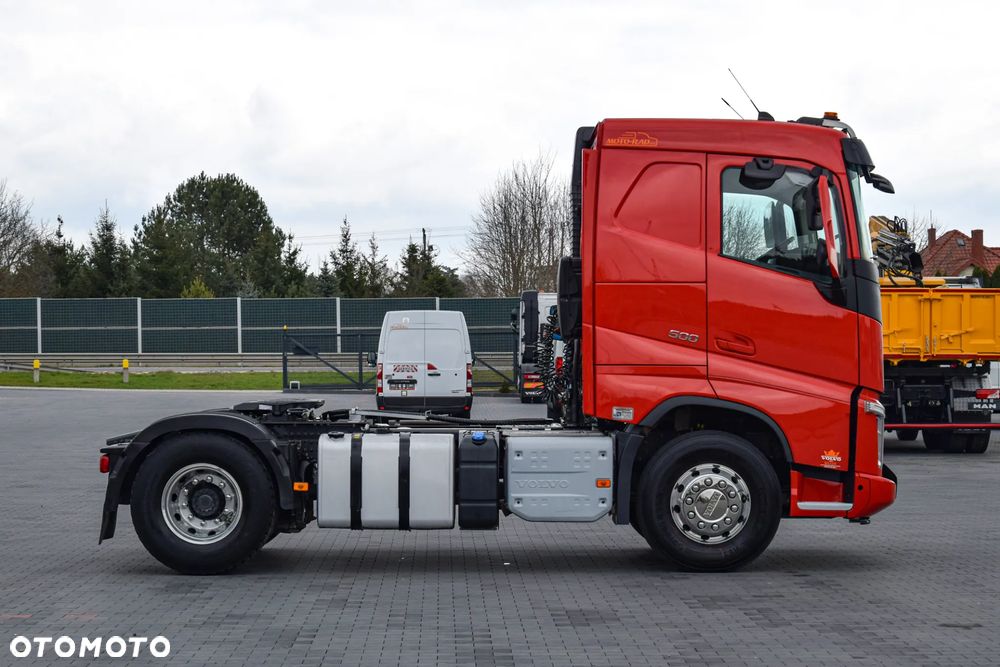 Volvo FH500 / NISKA KABINA / HYDRAULIKA / EURO 6 / ACC / LEDY / ALUFELGI / SERWISOWANY / SPROWADZONY - 4