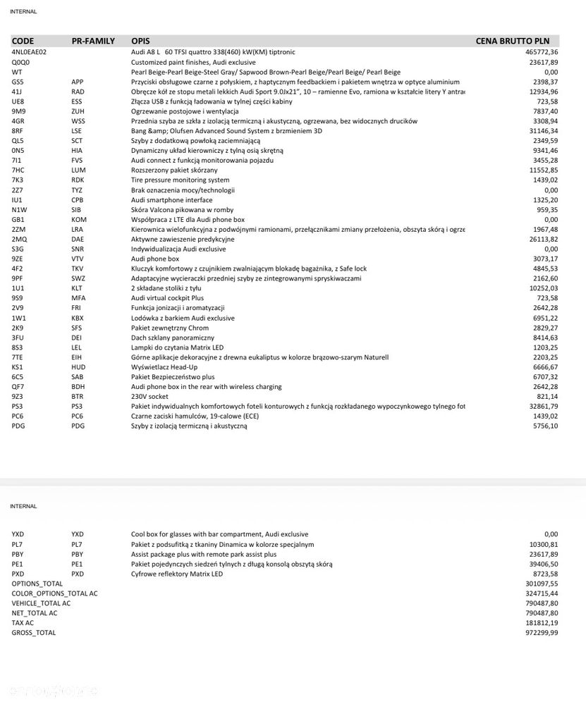 Audi A8 L 60 TFSI mHEV Quattro Tiptr - 2