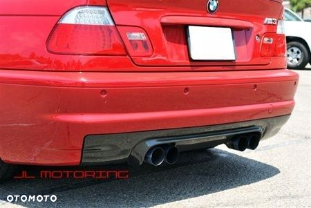 BMW 3 E46 M3 CSL TYLNY DYFUZOR SPLITTER ZDERZAKA - 9