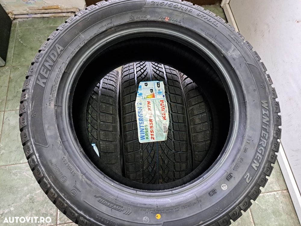 4 anvelope noi 215/55 R16 Kenda de iarna - 6