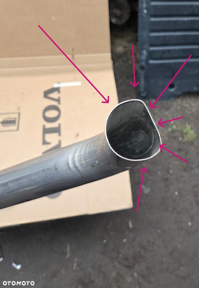 Tłumik środkowy przedni Jaguar X-Type V6 2.5 3.0 C2S45119 rura wydechowa - 9