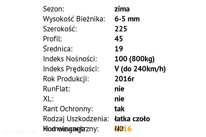 Continental ContiWinterContact TS830 P - 225/45 R19 - 3