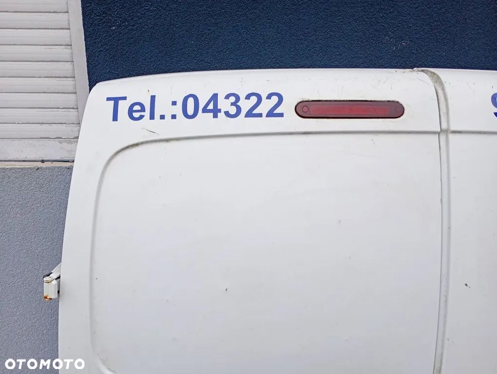 drzwi tylne lewe tył kompletne renault kangoo ii iii 2008-2021 białe - 2