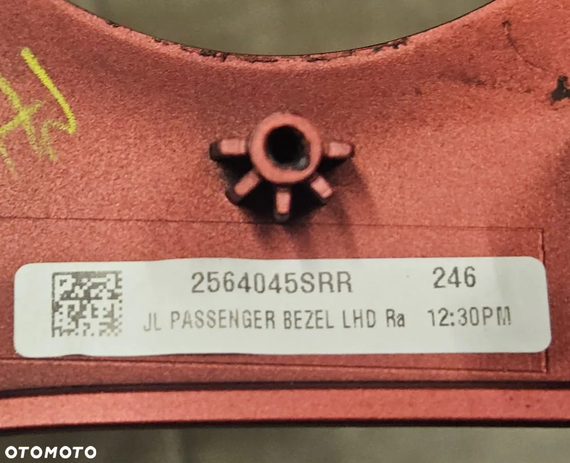 Zaślepka Poduszki AirBag Pasażera Jeep Wrangler JL - 5