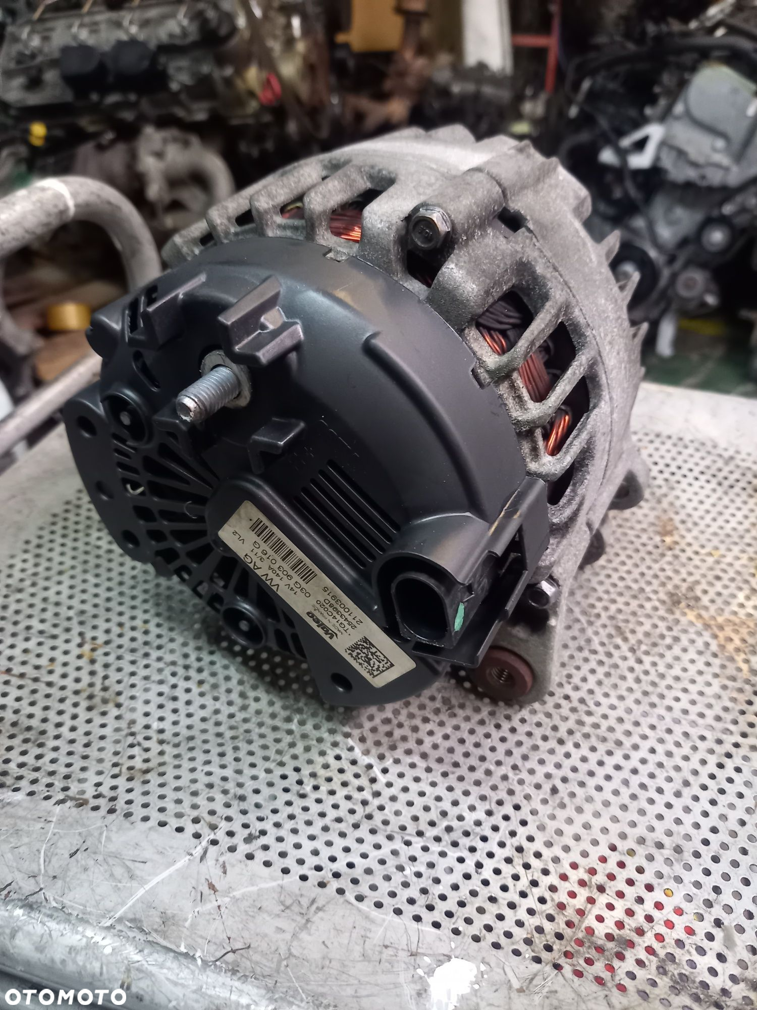 Alternator VW Golf audi skoda 2.0 tdi sprawny kompletny CJC - 4