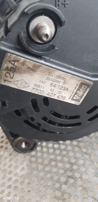 Alternator Renault Trafic Opel Vivaro 2.2 Dci 2.5 Dci Testat Cu Garantie Cod - 6