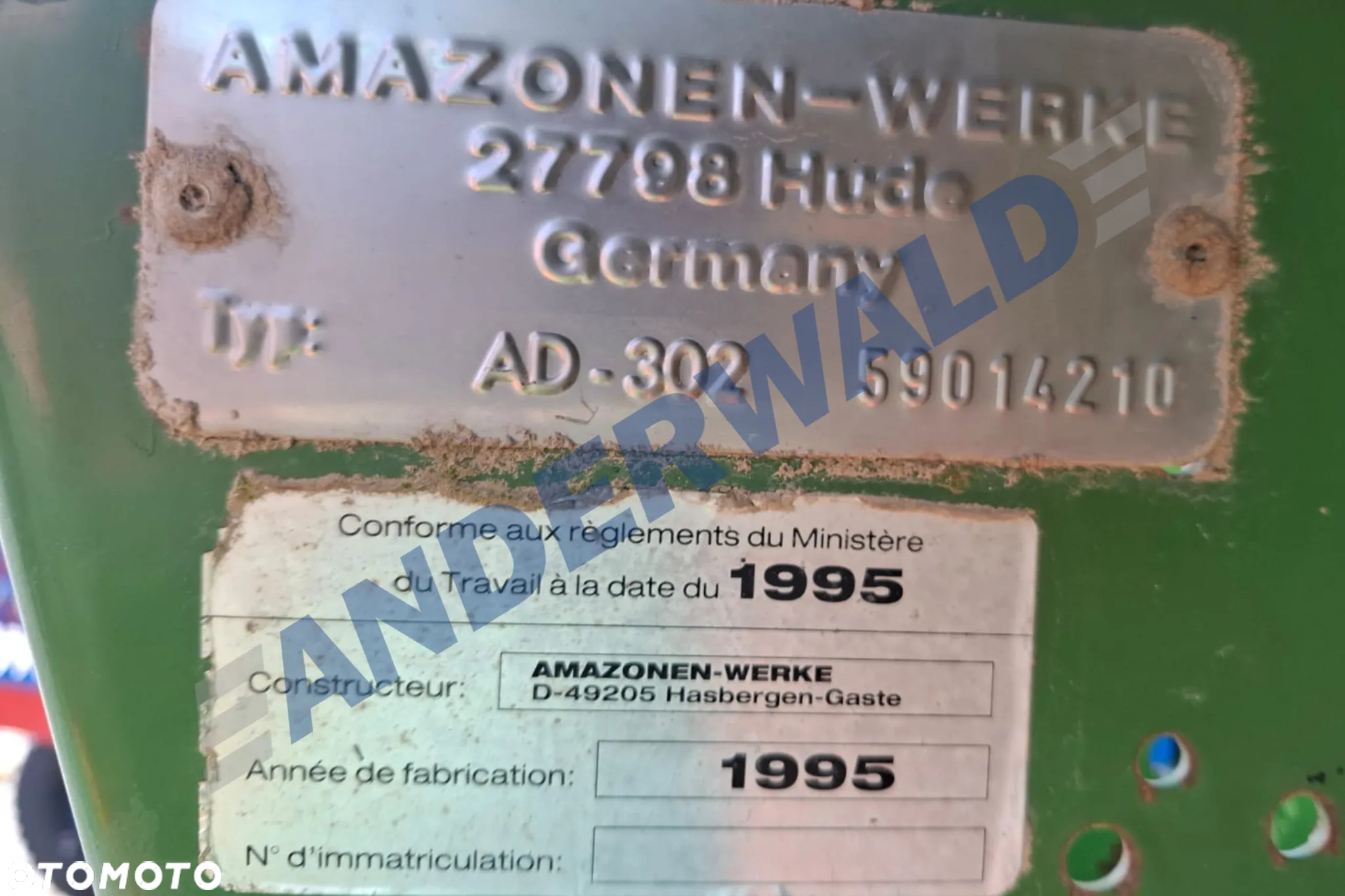 Amazone Zestaw uprawowo-siewny AD 302+ - 13