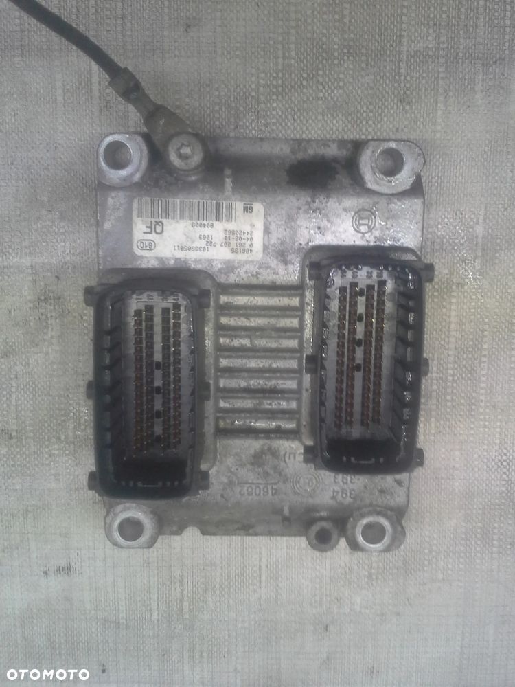 Opel Astra H III 1.6 16V Z16XEP sterownik komputer silnika 0261207722 QF plus wtyczki z wiązką - 2