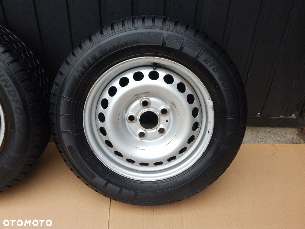vw t5 koła felgi opony r16 215/65 7f0601027 bieżnik 7.8 i 7.5 - 7