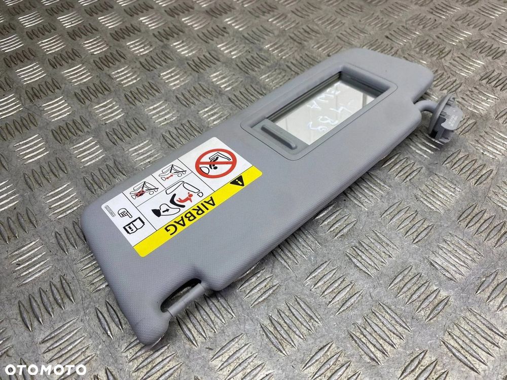 OSŁONA PRZECIWSŁONECZNA DASZEK LEWY AUDI A4 B9 OE 8V5857551L - 8