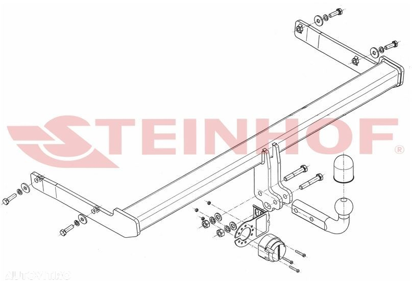 Carlig auto de remorcare Volkswagen Passat - 5